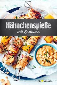 Erdnuss Hahnchenspiesse Rezept Edeka Rezept Hahnchenspiesse Lebensmittel Essen Rezepte