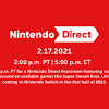 Tune in for a #nintendodirect with roughly 40 minutes of info focused exclusively on #nintendoswitch software, mostly releasing in 2021, followed by around 3 hours of gameplay in. 1