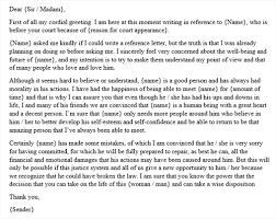 How do you address a judge in a personal letter? Character Reference Letter Template And Examples