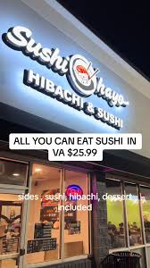 Sushi OHAYO 📍 Chantilly, VA #dmvfoodie #vafoodie #restaurant #fyp #sushi  #ayce #hibachi #vafoodspots