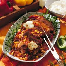 Mexikanischer Schnitzelauflauf Rezept Schnitzelauflauf Fleisch Gerichte Essensrezepte