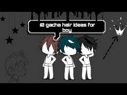 This is a simplistic game. 10 Gacha Hair Ideas For Boy Gacha Life Youtube