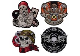 Typical varsity letterman jacket patches Biker Patch Guide Outlaw Biker Patches Biker Patch Rules Thecheapplace