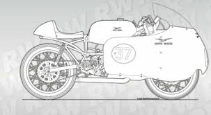 Image result for White 1957 Motorcycle