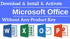 How To Download Install Activate Microsoft Office Any Version Without Product Key Youtube