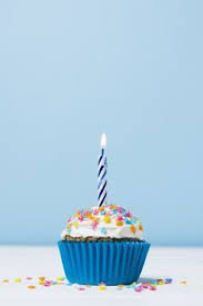 Modern Birthday Cake Candles Sparklers Birthday Cupcake With Candle On Blue Background Download For Free At Freepik Com Freepik In 2020 Birthday Cupcakes Happy Birthday Wishes Happy Birthday Celebration
