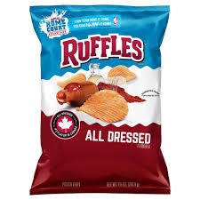 Ruffles All Dressed Potato Chips 8 5oz In 2020 Ruffles All Dressed Potato Chips Chips