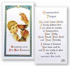 Choose from thousands of customizable templates or create your own from scratch! Communion Prayer Boy Divine Mercy Gift Shop