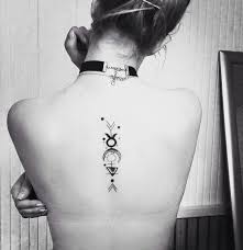 Taurus Constellation Tattoo In Between Breasts Horoscope Tattoos Taurus Tattoos Bull Tattoos