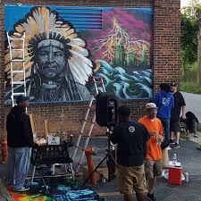 Graffiti Artist And His Crew Return To Cleveland To Create Mural Arts Culture Ideastream