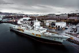 The vessel was ordered on 23 june 2000 and constructed by navantia in spain. Siste Seilas For Helge Ingstad Metal Supply No