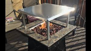 Get it as soon as thu, jul 15. Heat Deflector For A Propane Fire Pit Youtube
