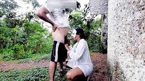Indian Forest Garden Nearby My House Garden out Side Hot Deshi Girl Fucking  - Sucking Big Cook Blowjob