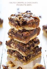 Maybe you would like to learn more about one of these? Salted Caramel And Chocolate Pecan Pie Bars Averie Cooks
