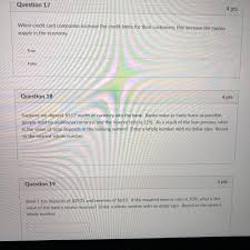 How paying only the credit card minimum payment costs you more. Question 17 4 Pts When Credit Card Companies Increase Chegg Com