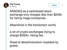 Despite their advantages, decentralized exchanges are not as famous as centralized platforms. Centralized Crypto Exchanges Are So Full Of Themselves Cryptocurrency