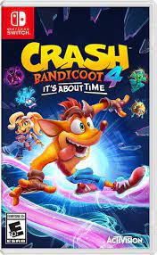 Crash Bandicoot 4 It S About Time Nintendo Switch 78554us Best Buy In 2021 Crash Bandicoot Nintendo Switch Nintendo Switch Games