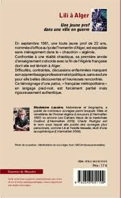 «c'est une guerre contre la géorgie, une agression, une occupation et une violation flagrante du droit international», a martelé le président géorgien guiorgui margvelachvili lors d'une réunion avec ses ministres et des responsables venus de lettonie, lituanie, pologne et ukraine. Lili A Alger Une Jeune Prof Dans Une Ville En Guerre 1961 1962 Charly Rudigoz Livre Ebook Epub
