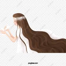 شخصية الشعر الطويل الحوت شعر طويل أنثى الشخصيات Png وملف Psd