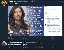 During our coronavirus quarantine, chelsea peretti has released an ep of music all about coffee. Chelsea Peretti Denies Alleged Duterte Quote Manila Bulletin