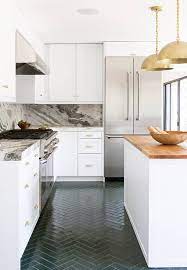 Flooring that combines beauty with the durability of tile. Herringbone Tiles Bathroom Flooring Ideas Apartment Therapy