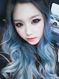 Dark Blue Hair Who Does It Best Poll Results Kpop Pink Hair Ulzzang Hair Blue Hair