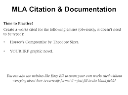 You can list all the names, or just the first author's last and first name, followed by et al. Mla Citation Documentation Using A Primary Source To Support A Text Based Essay Ppt Download