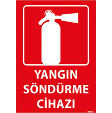 Tozlu, sulu ve gazlı biçimde çeşitlere ayrılan yangın söndürme tüplerinin çok daha iyi biçimde kullanılarak yangınların söndürülmesi için mutlaka yangın söndürme talimatına da uyulması gerekmektedir. Yangin Sondurme Cihazi Uyari Levhasi Is Guvenligi Ve Ikaz Levhalari Uyarilevhalari Com Da