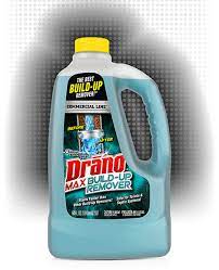 She was lathering it on the sponge. Drano Max Build Up Remover Drano Sc Johnson