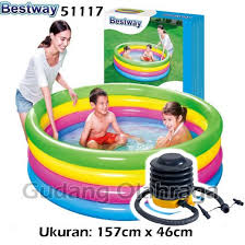 Berikut ini adalah beberapa model kolam kolam renang tiup terbuat dari plastik yang membal dan memiliki ketahanan yang tinggi. Beli Bestway 51117 Kolam Renang Anak Karet Pelangi 4 Ring 157cm X 46cm Bestway Rainbow Play Pool Seetracker Indonesia