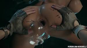 Tomb Raider Hentai Lara Croft anal pleasure with a giant dildo r34 3D  animation - Lesbian Porn Videos