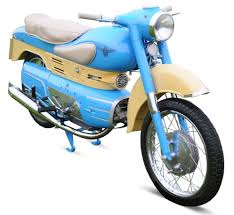 Image result for Blue 1957 Motorcycle