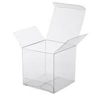 15pcs Clear PVC Transparent Box for Candy, Chocolate, Macaron, Party Favors