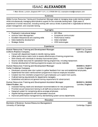 employment trainer resume december 2020