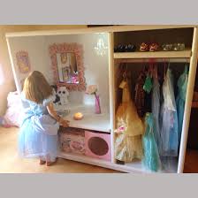 Dress Up Cupboard Closet Entertainment Center Upcycled With Locker Chandelier Dress Up Storage Dress Up Closet Entertainment Center