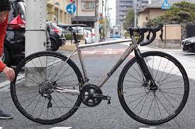 パナソニックのチタンロードバイクfrtd03試乗車 サイズは520mmで身長170cm前後の人にオススメなサイズです いつかはチタン そんな憧れを現実へ グランピーローン 金利手数料グランピーが負担 も48回払いまでパワーアップ ロードバイク バイク チタン