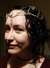Elven Crown, Elven Circlet, Elvish Tiara for Bridal Headpiece and Woodland  Wedding Guests, Wire Wrapped Jewelry, Best Friend Gifts