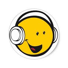 Emoji Headphones Sticker Zazzle Com In 2021 Cute Cartoon Wallpapers Emoji Drawings Emoji Pictures