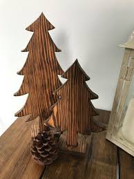 Wooden Pine Tree Cutout Rustic Decor Simple Home Decoration Simple Home Decoration Rustic Decor Home Goods Decor