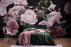 Purple Pink Dark Floral Wallpaper Mural Murals Wallpaper Nz Find the best pink floral wallpapers on getwallpapers. purple pink dark floral wallpaper mural