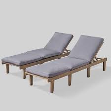 Ariana 2pk Acacia Wood Chaise Lounge Christopher Knight Home Patio Chaise Lounge Wood Patio Lounge Chair Outdoor