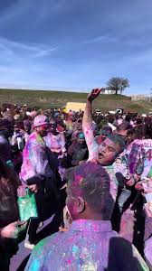 Happy holi festival welcome spring #holifestival #holi2024 #spring  #colorfestival #lovestory #travelling #saintlouis #stacypark