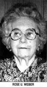 Rose Zeman Weber (1912-2001)