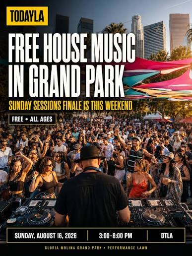 Grand Park Sunday Sessions at Gloria Molina Grand Park
