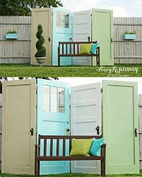 Terrific diy outdoor privacy screen home depot one and only homelikeart.com. Old Door Privacy Screen Stacy Risenmay