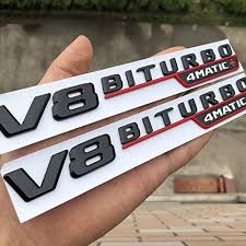 Power and plenty of options to choose from. Vent Fender Trim Emblem V8 Biturbo 4matic For Mercedes Benz Amg V8 C200 C300 E300 E400 W213 Car Styling Side Sticker Glossy Black X Red3 Buy Online At Best Price In Uae
