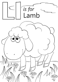 Search through 623,989 free printable colorings at getcolorings. Lamb Letter L Coloring Page Free Printable Coloring Pages For Kids