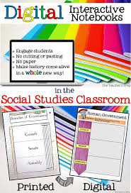 Digital Interactive Notebooks In The Social Studies Classroom Interactive Notebooks Social Studies Social Studies Classroom Digital Interactive Notebook