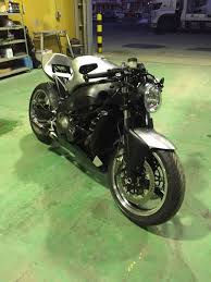 塗装 仕上げ kawasaki zx9r cafe style ストリートファイター バイク バイク ストリート カフェレーサー