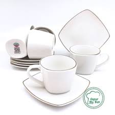 Dimana keramik roman memiliki kualitas yang unggul jika dibandingkan dengan merk keramik lainnya. Jual Cangkir Set Keramik List Emas Cangkir Teh Cangkir Kopi Saucer Kotak Jakarta Pusat Yng Tokopedia